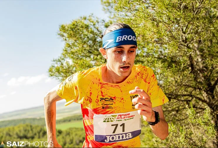 Miquel Corbera, ganador del Campeonato de España de Trail Running 2023 en el Trail Pinares de Lerín
